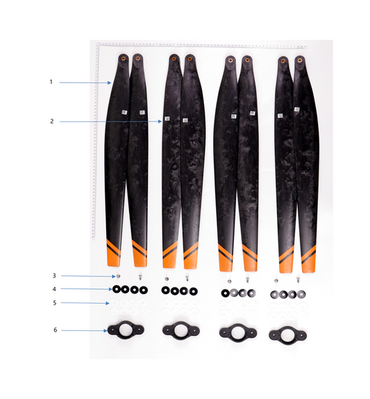 Hoja inferior Hélices (T-40)