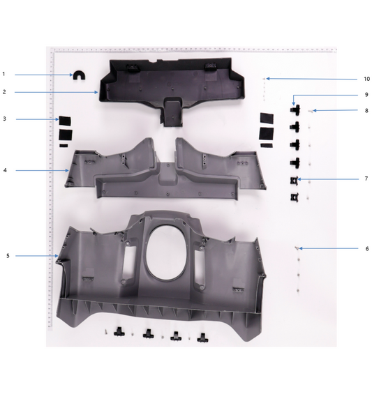 Carcasa frontal T-40