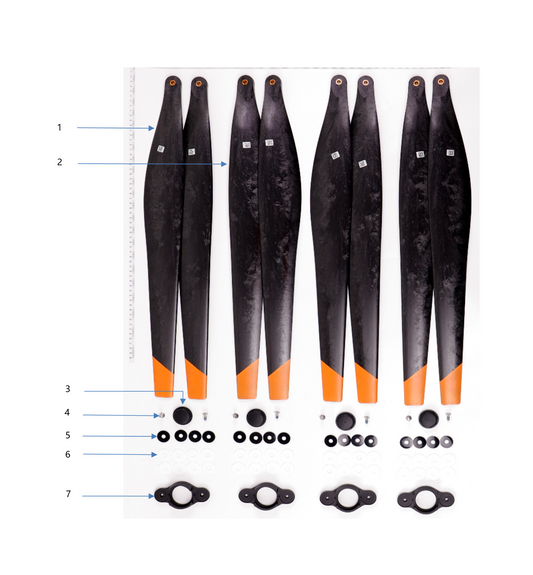 Hoja superior Hélices (T-40)